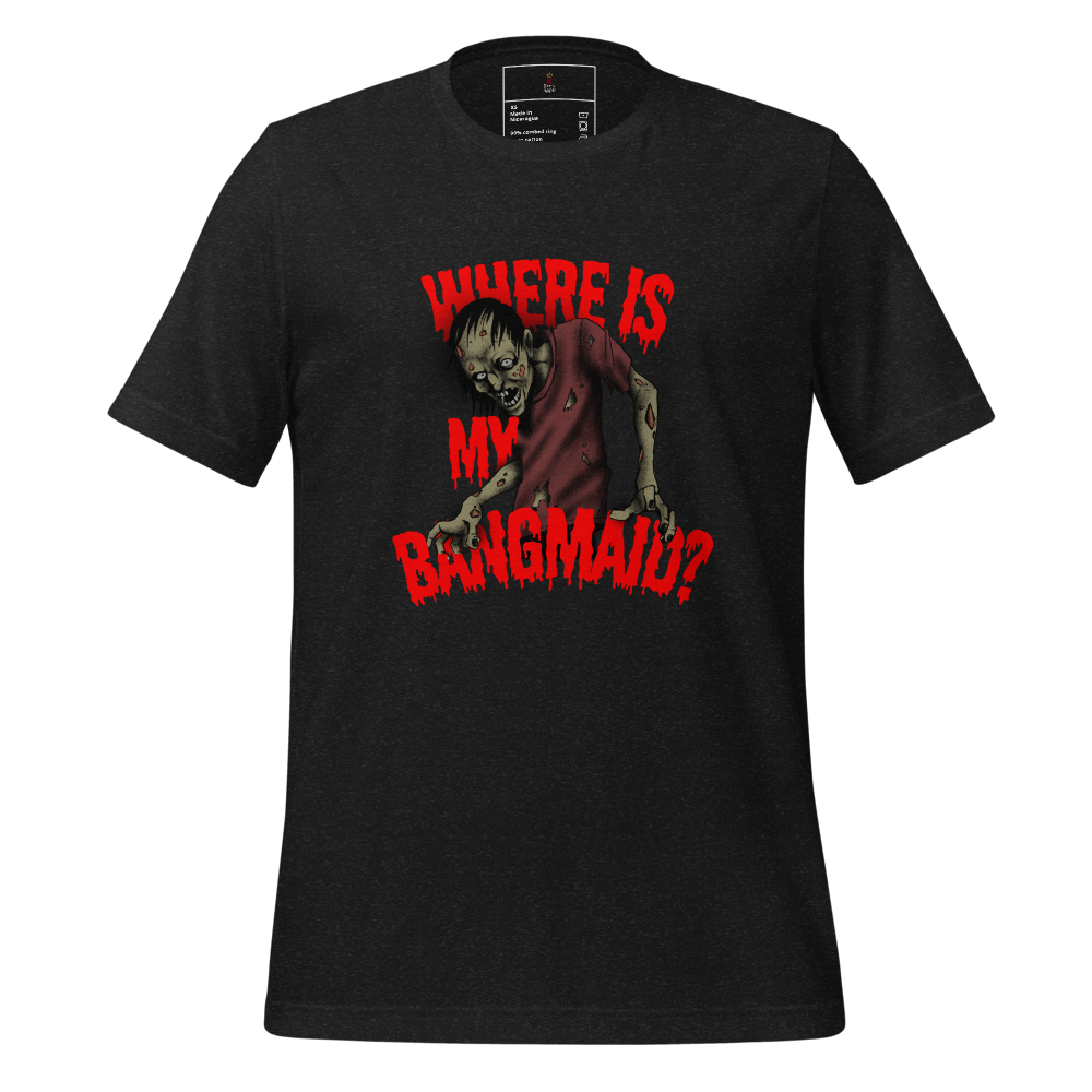 Zombie Bangmaid Horror Tee by Eve’s Apple™