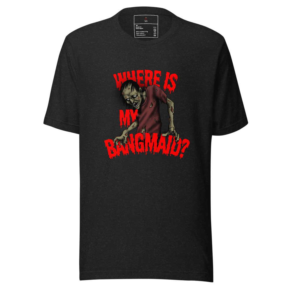Zombie Bangmaid Horror Tee by Eve’s Apple™