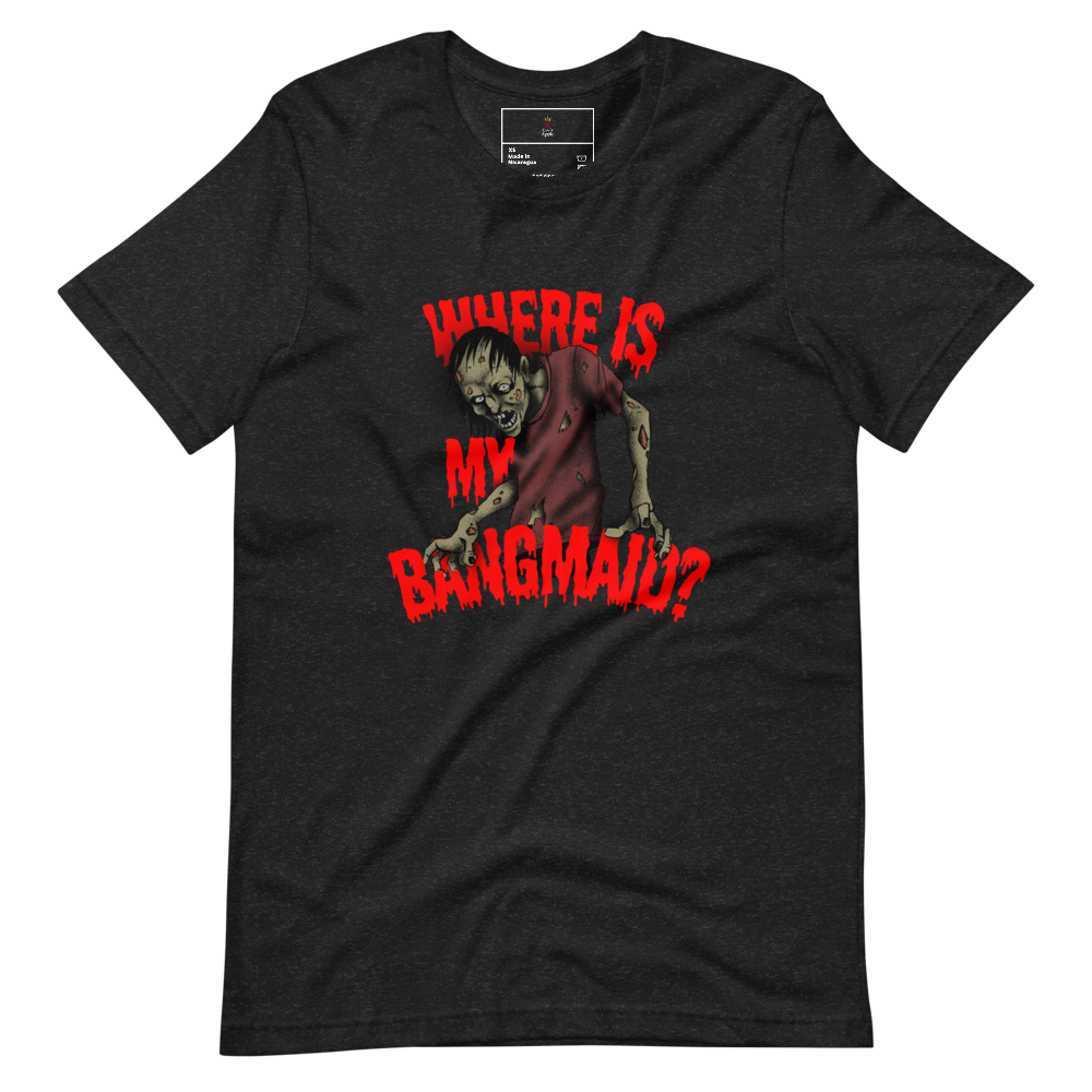 Zombie Bangmaid Horror Tee by Eve’s Apple™