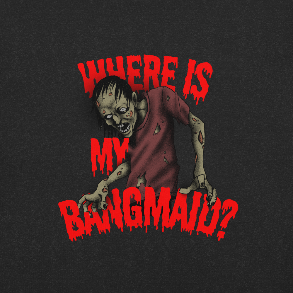 Zombie Bangmaid Horror Tee by Eve’s Apple™