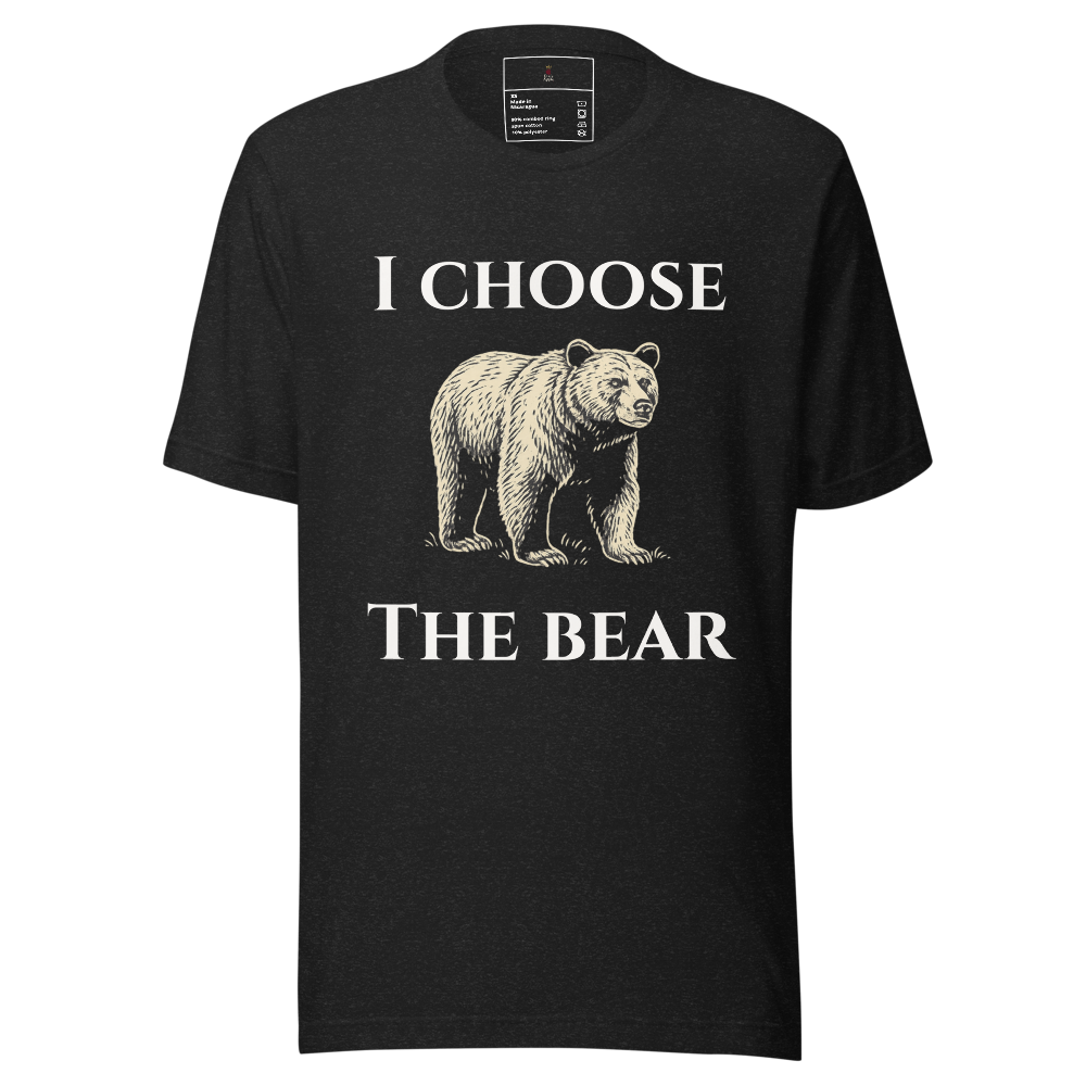 I Choose the Bear Tee by Eve's Apple™